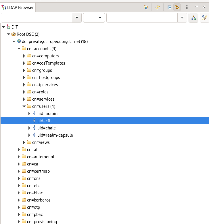 Apache Directory Studio Screenshot