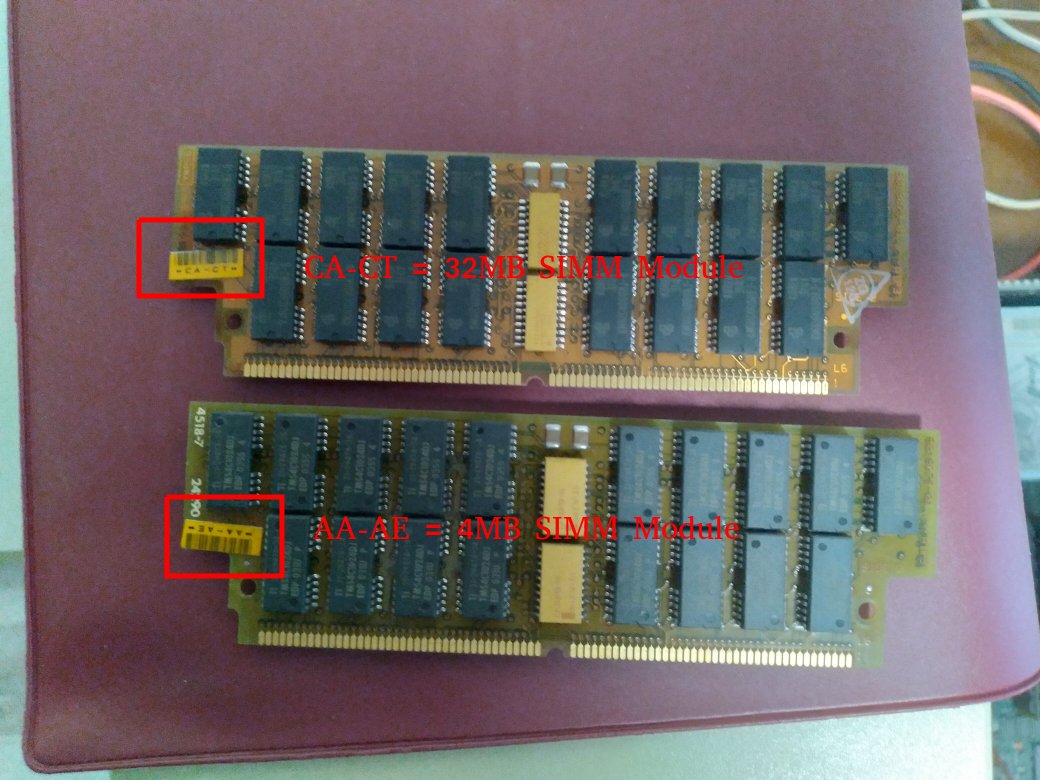 SIMM Differences.